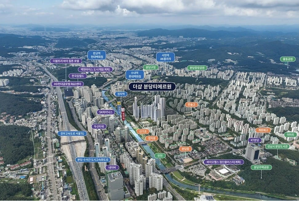 청약 전 내부 유니트와 마감재를 직접 확인할 수 있는 더샵 여주더퍼스트 모델하우스 외관 전경